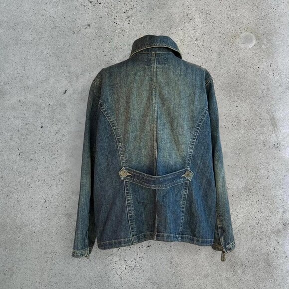 Y2K denim jacket // plus size - Picture 5 of 8